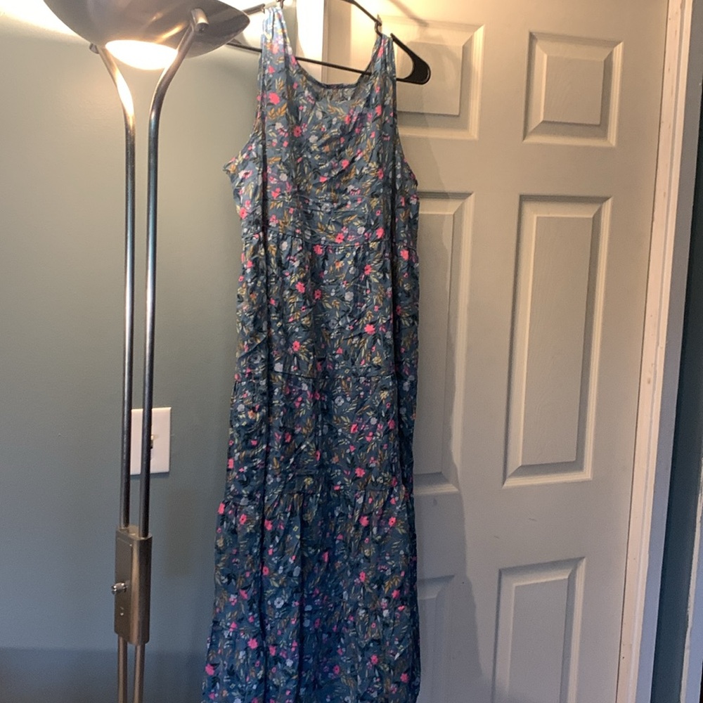Floral maxi dress